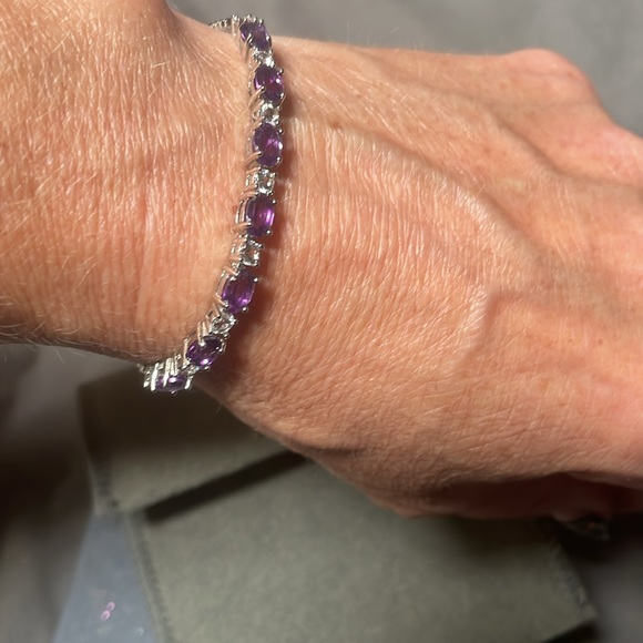 Amethyst Bracelet - Picture 2 of 6